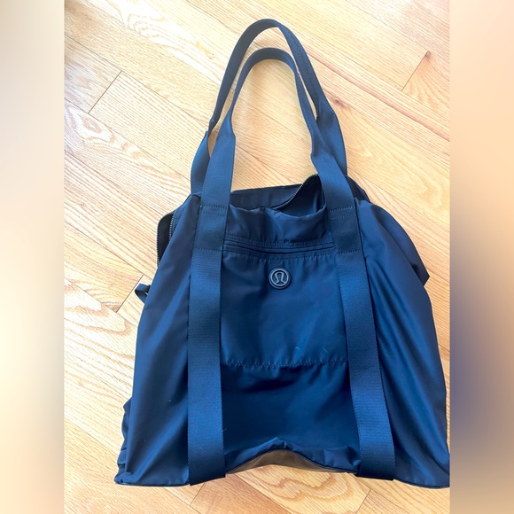 Lulu Lemon tote bag black - Picture 1 of 2